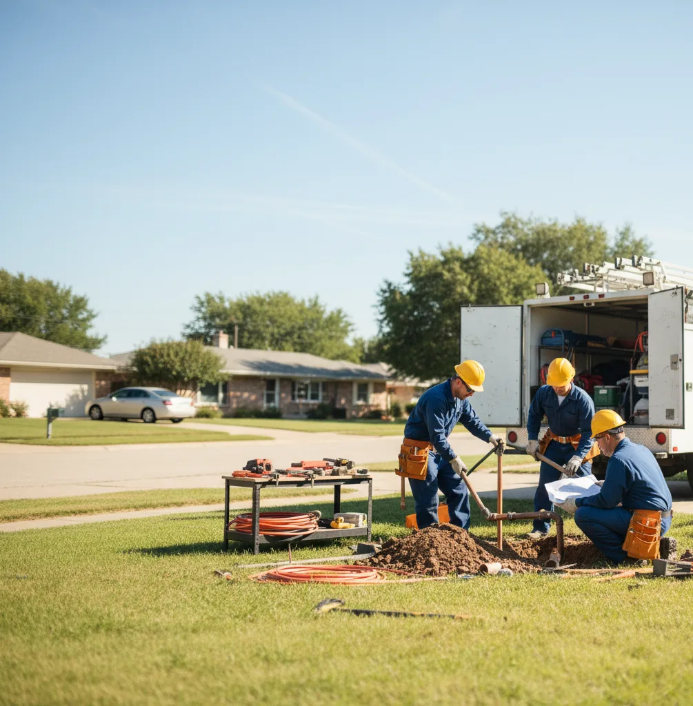 Leak Detection in Columbus, TX